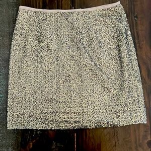 Gold Sequin Skirt